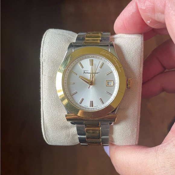 NIB Salvatore Ferragamo Men's FF3070014 FERRAGAMO 1898 Watch - Picture 4 of 5